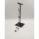 Цепочка с гранёным аметистом