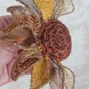 Брошь "Подсолнух"