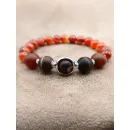 Браслет с сердоликом