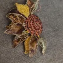 Брошь "Подсолнух"