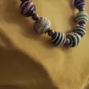 Бусы валяные ручной работы