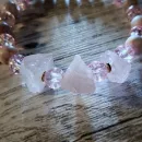 Браслет из розового кварца с яшмой