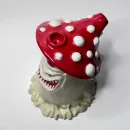 Бабблер/курительная трубка ручной работы Мухомор
