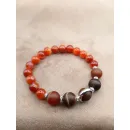 Браслет с сердоликом