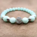 Браслет с амазонитом