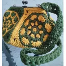 Сумка женская, летняя из полиэфирного шнура