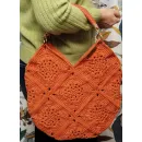 Сумка женская авоська, полиэфирный шнур