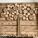 Спил дерева для декора "Сибирский век"