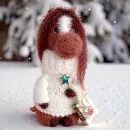 Вязаные лошадки