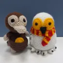 Вязаная игрушка Нюхлер