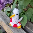 Морская чайка амигуруми