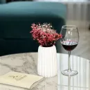 Ваза из гипса 15 см интерьерная ДЕКОР67, для сухоцветов