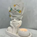 Подарочный набор с вазой-кашпо "Мечтательница"