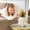 Ваза для сухоцветов интерьерная