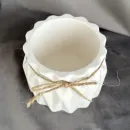 Ваза из гипса для сухоцветов