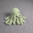 вязаная игрушка осьминог