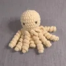 вязаная игрушка осьминог