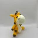 Вязаная игрушка Жираф