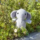 Слоненок вязаный крючком