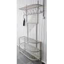 Вешалка для одежды с обувницей