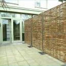 Плетеный заборчик из лозы ивы "Тын"