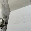 Фотоальбом свадебный, белый, с цветами