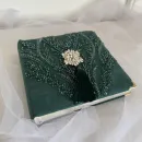 Фотоальбом свадебный, изумруд
