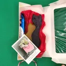 Оригинальный подарок мыло котики двухцветное к 14 февраля