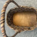 Корзина плетеная из эко лозы