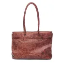 Сумка шоппер: в стиле HERMES, кайман коньяк