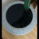 Стол из ротанга ручной работы