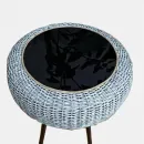 Стол из ротанга ручной работы