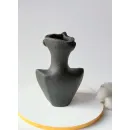 Вазочка для сухоцветов, органайзер из гипса. Высота 14, ширина 10см.