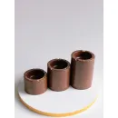 Подсвечники из гипса для чайной свечи 3 шт.