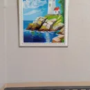 Картина Маяк с домиком