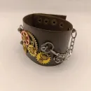 Браслет кожаный STEAMPUNK