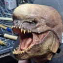 Д-рекс, голова-магнит, ручная работа, окрашенный