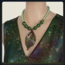 Колье "Яблоневые грёзы"