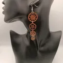 Серьги в стиле STEAMPUNK