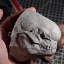 Д-рекс, голова-магнит, ручная работа