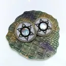 Клипсы WHITE AND GOLD