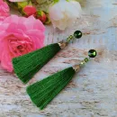 Серьги-кисти "Весенняя история"