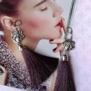 Серьги-кисти "Медуза Горгона"