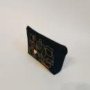 Косметичка с вышивкой, ручная работа