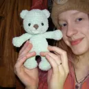 Плюшевый Мишка вязаный