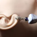 Комплект украшений "Серая дымка"