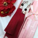 Серьги-кисти "В ритме сердца"