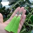 Серьги-кисти "Земные желания"