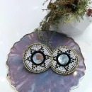 Клипсы WHITE AND GOLD