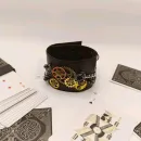 Браслет кожаный STEAMPUNK